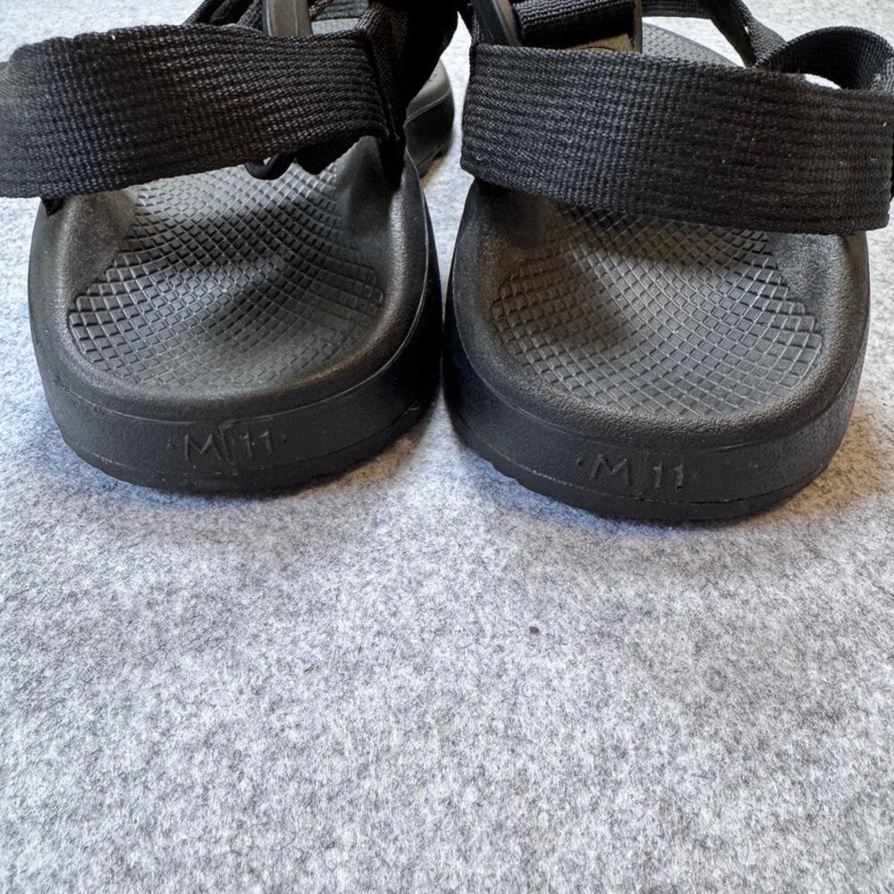 Chaco Z/Cloud Men’s 11 Black Adjustable Strap Hiking Sport Sandals J106763 - Picture 10 of 11